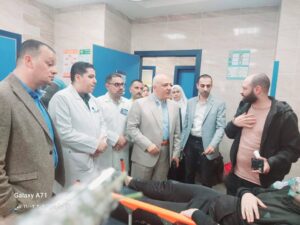 وكيل وزارة الصحة بالقليوبية يتفقد مستشفى القناطر الخيرية والعيادات المتنقلة في أول أيام عيد الفطر