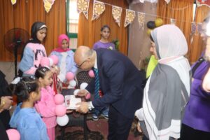 محافظ القليوبية يرسم البهجة على وجوه الأيتام والمسنين في أول أيام عيد الفطر المبارك
