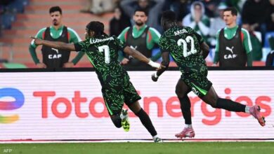 نيجيريا تهزم الجزائر وتتأهل إلى نصف نهائى امم إفريقيا