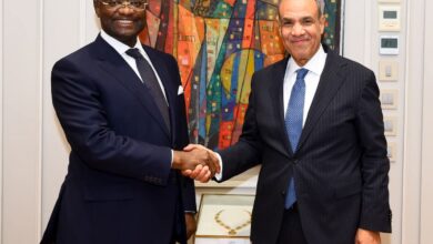 عبد العاطي يستقبل رئيس البنك الأفريقي للتصدير والاستيراد