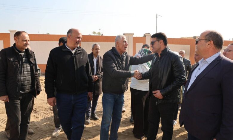 مستشار رئيس مجلس الوزراء ورئيس مياة القليوبية يتفقدان محطة مياه المنشأة الكبرى بكفر شكر