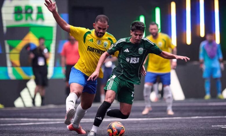البرازيل تكتسح السعودية فى كأس الملوك
