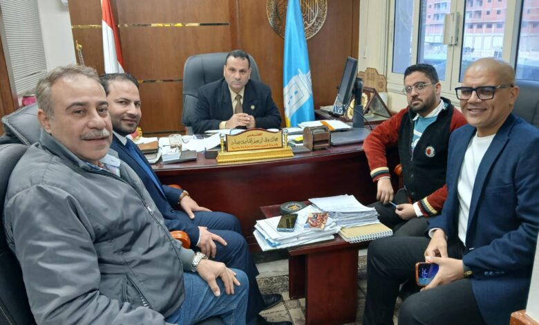 وكيل وزارة التموين بالاسكندريه يجتمع مع أعضاء من مجلس النواب