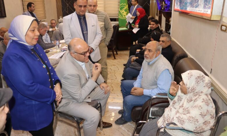 استجابات إنسانية سريعة خلال لقاء محافظ القليوبية الجماهيري بمدن المحافظة