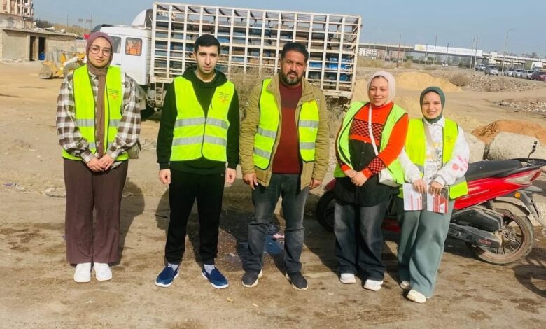 كفر الشيخ بلا إدمان.. حملات توعوية مكثفة بمواقف السيارات