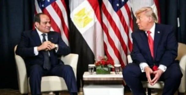 ترامب يشيد بجهود السيسي في ترسيخ السلام بالشرق الأوسط ترامب يشيد بجهود السيسي في ترسيخ السلام بالشرق الأوسط