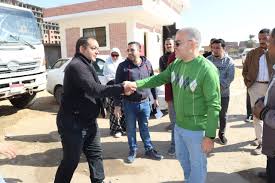 رئيس مياه الفيوم يتفقد مخازن الشركة فى زيارة مفاجأة