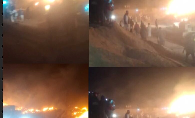 إخماد حريق جرن قش أرز بطامية قبل امتداده للمنازل دون خسائر بشرية