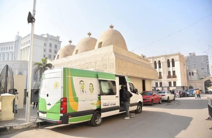 خدمات طبيه وتوعويه لأكثر من 31الف مواطن خلال احتفالات عيد الميلاد المجيد