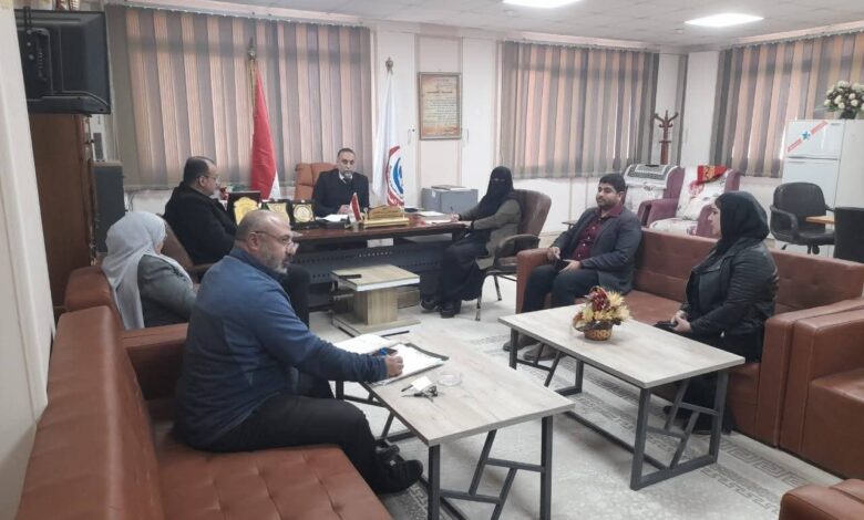 وكيل صحة شمال سيناء الكفاءه الميدانيه تحسم اختيار القيادات الجديدة بادارات الترصد والامراض المعدية والشيخ زويد