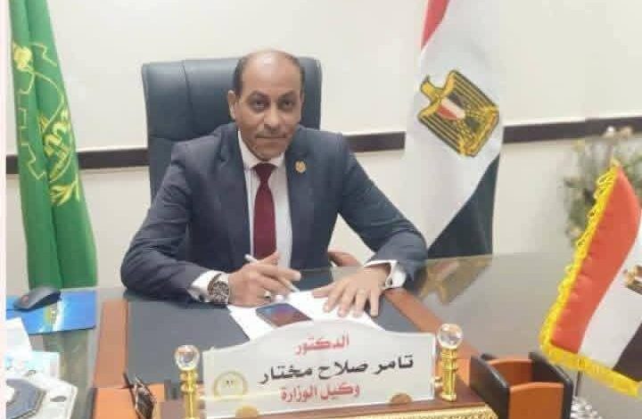 وكيل وزارة التموين بالقليوبية الدكتور تامر صلاح 10 محاضر تموينيه