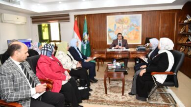 نائب محافظ الفيوم يناقش آليات تنفيذ مبادرة “أنا متعلم مدى الحياة”