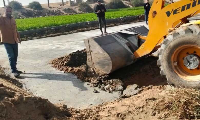 إزالة 1000حالة تعدى على الأراضى الزراعية إزالة 1000حالة تعدى على الأراضى الزراعية