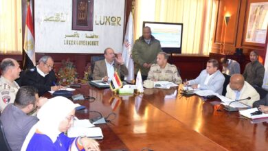 محافظة الأقصر تستعد لتنفيذ التجربة “صقر162″لمواجهة الأزمات والكوارث