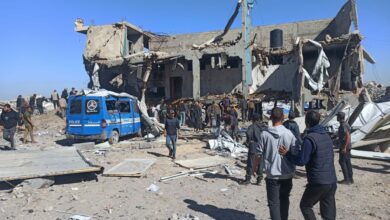 شهداء ومصابون في قصف الاحتلال على مقر للشرطة شمال غزة