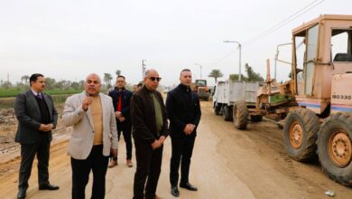 محافظ المنيا يتفقد اصطفاف معدات مغاغة ويتابع تمهيد طريق طنبدى بطول 5كم ويؤكد: رؤية متكاملة لتطوير شبكة الطرق والمرافق الحيوية