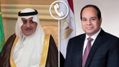 أمير منطقة تبوك يهنئ السيسي هاتفيا بحلول شهر رمضان