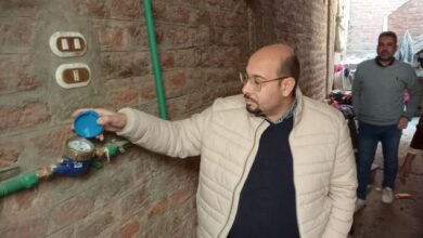 توصيل 446 وصلة مياه للأسر الأولى بالرعاية بتمويل يونيسيف بسوهاج