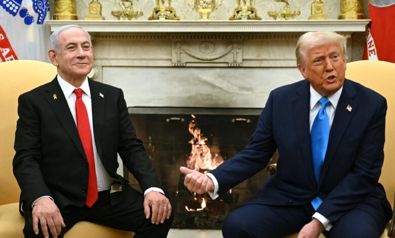 نتنياهو يصل إلى واشنطن.. لاقتناص “الفرصة الأخيرة” ضد إيران نتنياهو يصل إلى واشنطن.. لاقتناص “الفرصة الأخيرة” ضد إيران