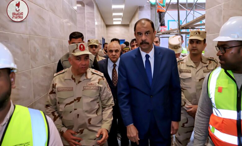 محافظ سوهاج وقائد الجيش الثالث يتفقدان مشروعات «حياة كريمة» بالمنشاة وجرجا