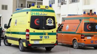 دماء علي الاسفلت .. أهالي سيناء يستيقظون علي حادث مروع