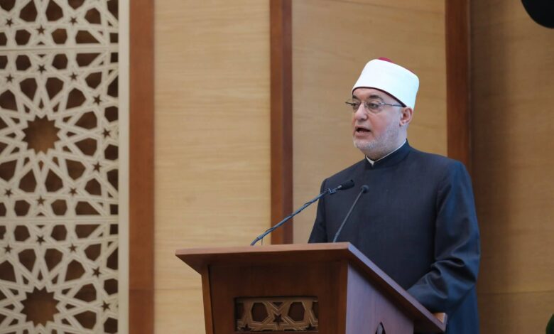 مفتي الجمهورية يفتتح دورة التعريف بالقضية الفلسطينية بدار الإفتاء المصرية