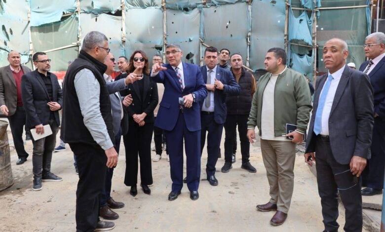 محافظ الجيزة يتفقد شارع العريش بعد إعادة الانضباط والتجهيزات الجارية بالموقع البديل للباعة الجائلين