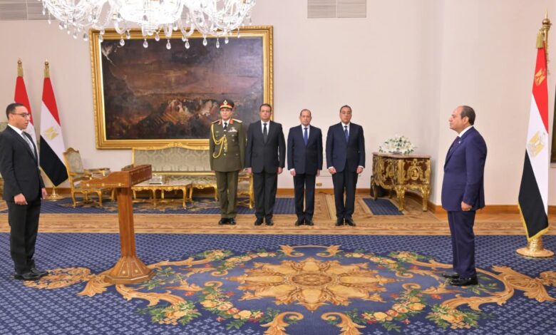 محمد علي جبر يؤدي اليمين نائبًا لمحافظ المنيا أمام فخامة الرئيس السيسي