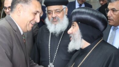 محافظ القليوبية يستقبل وفد مطرانيات الكنيسة القبطية الأرثوذكسية لتهنئته بتوليه مهام منصبه