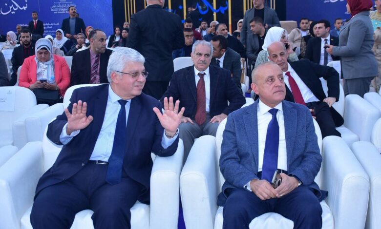 وزير التعليم العالي ومحافظ الأقصر يشهدان الحفل الختامى للنسخة الثانية من مبادرة “تمكين “