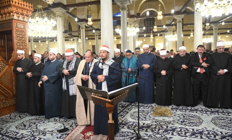 نجوم «دولة التلاوة» يتصدرون مشهد التراويح في كبرى مساجد الجمهورية مع انطلاق رمضان