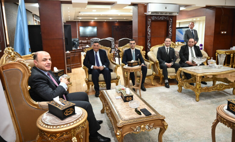 محافظ الغربية يستقبل وفد من قضاة مجلس الدولة ويبحث آفاق التعاون لدعم السيادة القانونية وتعزيز العمل المؤسسي