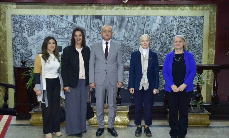 محافظ الأقصر يستقبل مديرة برنامج الأغذية العالمى لتعزيز المشروعات التنموية