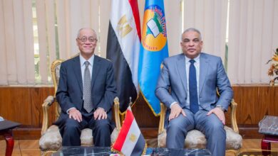 رئيس جامعة طنطا يستقبل السفير الياباني لبحث آفاق التعاون المشترك 