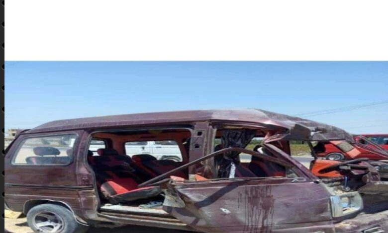 إصابة 7 أشخاص في انقلاب سوزوكي بطريق الصحراوي الغربي بالفيوم