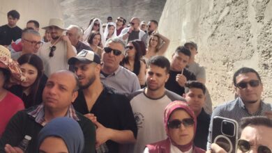 تزاحم غير مسبوق للزيارات على وادي الملوك في الأقصر