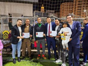 الجيل الديمقراطي بالإسكندرية يفتتح الدورة الرمضانية لكرة القدم بمينا البصل