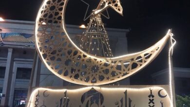 محافظة الأقصر تنفذ تزيين الشوارع والميادين احتفالا بالشهر الكريم