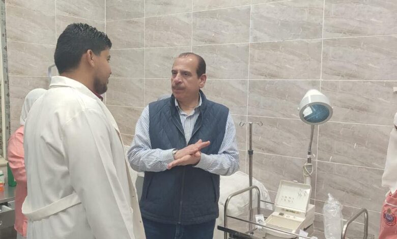 نائب وزير الصحة يجري جولة تفقدية للمنشآت الطبية بسوهاج