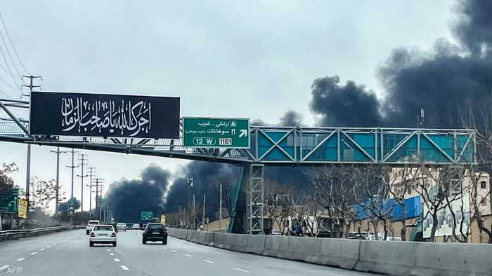 مقر سلاح الجو للحرس الثوري بطهران فى مرمى نيران اسرائيل