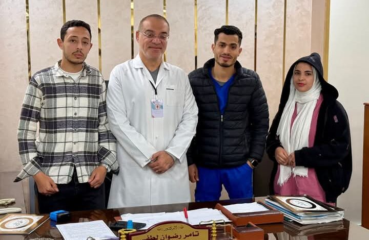 نجوم تمريض العريش: عطاء بلا حدود