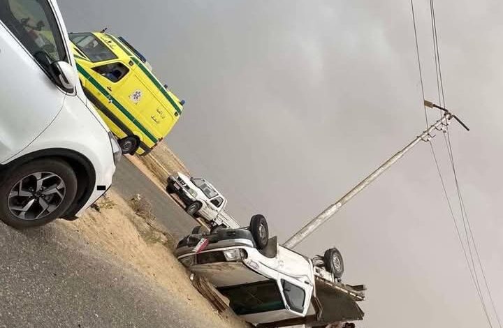 حادث جديد على طريق الموت .. القنطره العريش