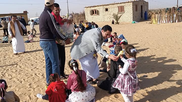 بسمة فوق رمال سيناء