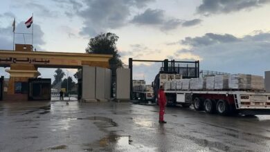 الغوث قادم ياغزه.. قافلة مصرية ضخمة تتحدي العاصفة