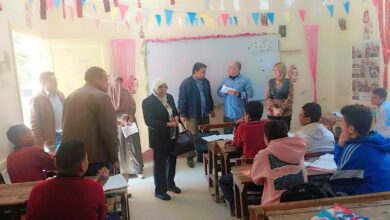 سوهاج.. مدير ادارة المراغة تتابع سير العملية التعليمية بمدرسة بهتا الإعدادية