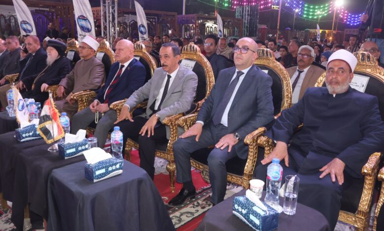 محافظ سوهاج يشهد حفل “مستقبل وطن” لتكريم حفظة القرآن الكريم