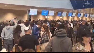 فوضى في مطار بن غوريون وإغلاق مكاتب التسجيل.