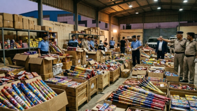 الداخلية: ضبط مليون قطعة ألعاب نارية بمختلف المحافظات 