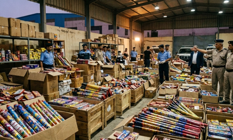 الداخلية: ضبط مليون قطعة ألعاب نارية بمختلف المحافظات 