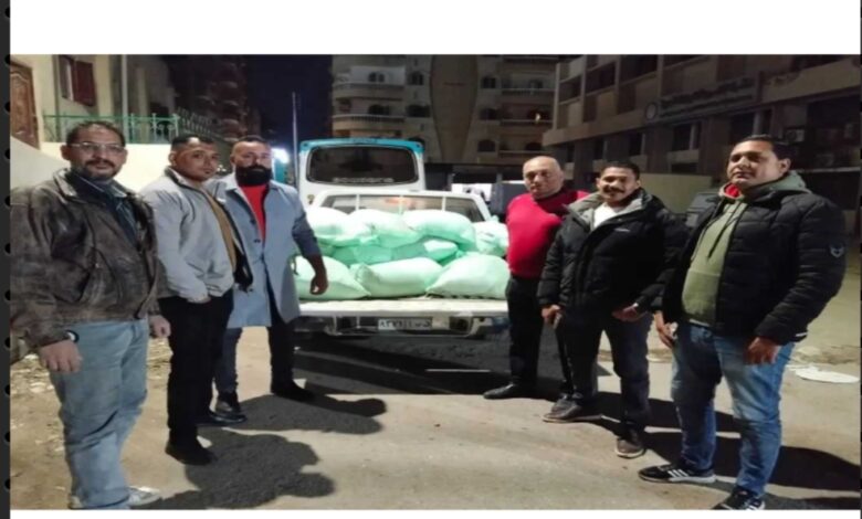 50 مخالفة تموينية بالفيوم.. ومصادرة 1675 كجم أسماك فاسدة ودقيق مدعم وسجائر مهربة